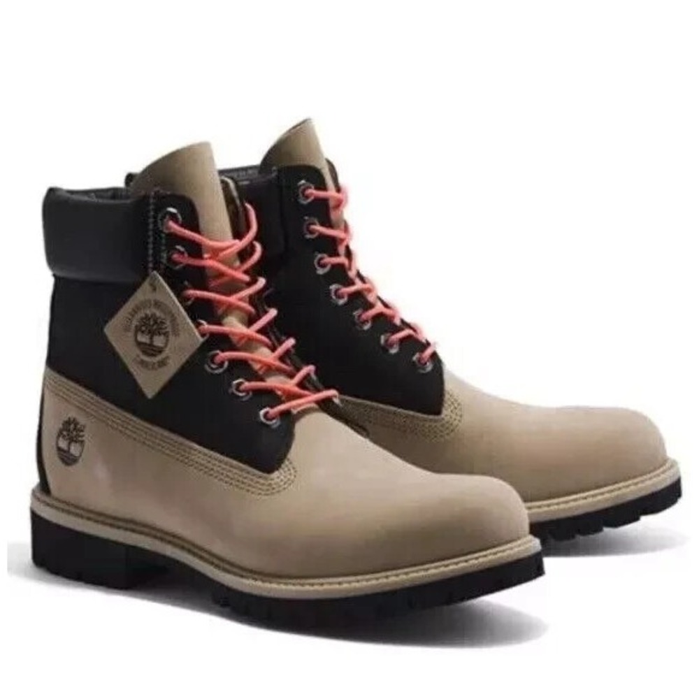 MEN'S SIZE 10.5 TIMBERLAND Premium Waterproof Boots 6 Inch TB0A5RE4 DH4 Brown